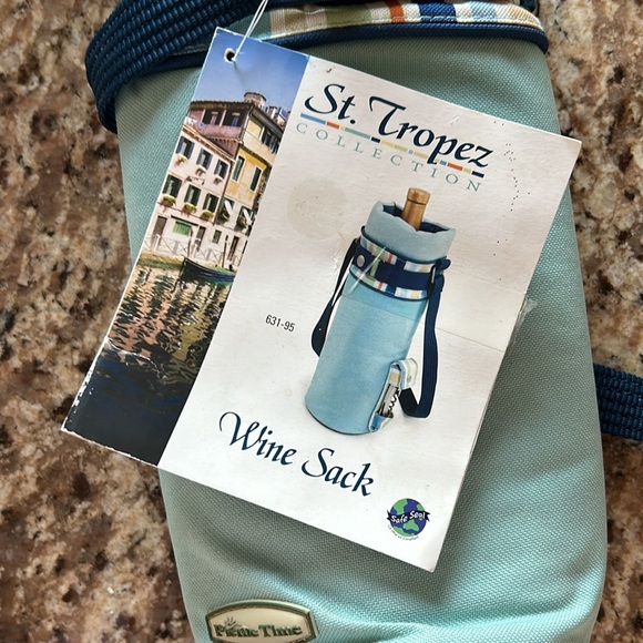 Vintage Saint Tropez wine cooler with corkscrew - Picture 2 of 4